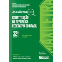 CONSTITUIÇÃO DA REPÚBLICA FEDERATIVA DO BRASIL - MAXILETRA - 2025