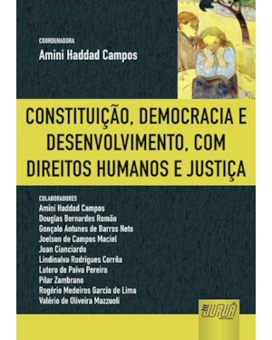 CONSTITUIÇÃO, DEMOCRACIA E DESENVOLVIMENTO, COM DIREITOS HUMANOS E JUSTIÇA