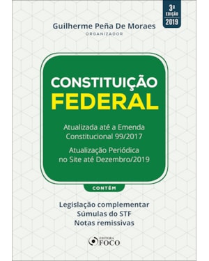 CONSTITUIÇÃO FEDERAL - 3ª EDIÇÃO - 2019