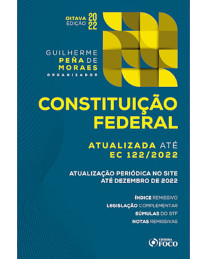 CONSTITUIÇÃO FEDERAL - 8ª ED - 2022