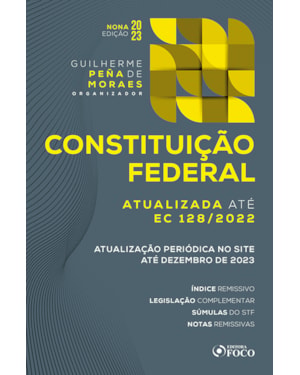 CONSTITUIÇÃO FEDERAL - 9ª ED - 2023