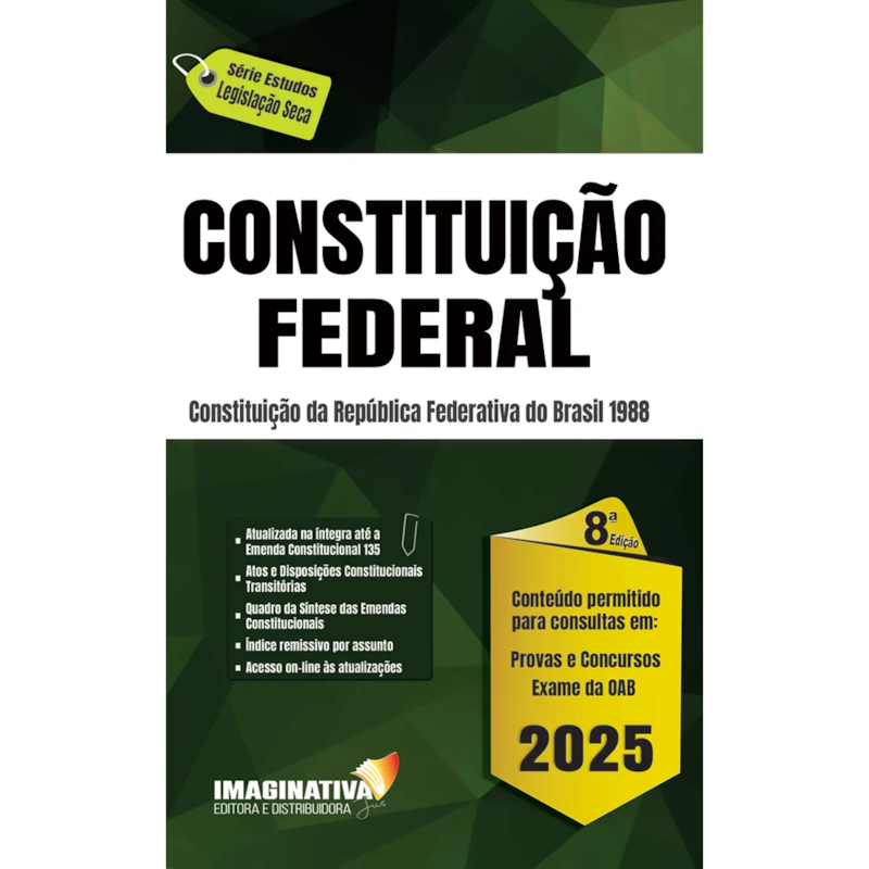 CONSTITUIÇÃO FEDERAL EC 135 - 8ª ED. 2025