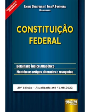 CONSTITUIÇÃO FEDERAL - ESPECIAL PARA CONCURSOS - ATUALIZADA ATÉ