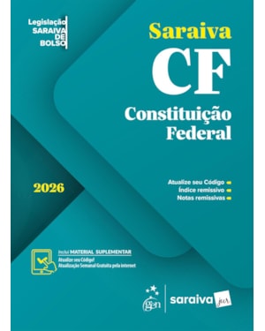 CONSTITUIÇÃO FEDERAL - LEGISLAÇÃO SARAIVA DE BOLSO - 1ª EDIÇÃO 2026