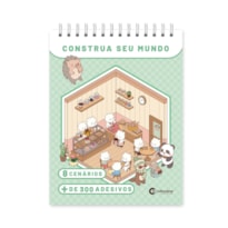 CONSTRUA SEU MUNDO - LIVRO DE CENÁRIOS COM ADESIVOS