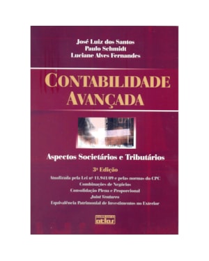 CONTABILIDADE AVANÇADA: ASPECTOS SOCIETÁRIOS E TRIBUTÁRIOS