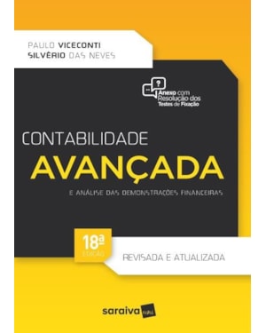CONTABILIDADE AVANÇADA E ANÁLISE DAS DEMONSTRAÇÕES FINANCEIRAS