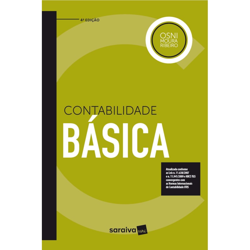 CONTABILIDADE BÁSICA: VERSÃO UNIVERSITÁRIA
