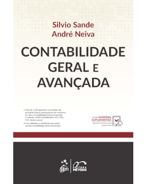 CONTABILIDADE GERAL E AVANÇADA - 1ª EDIÇÃO 2021