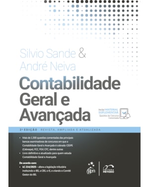 CONTABILIDADE GERAL E AVANÇADA - 2ª EDIÇÃO 2026