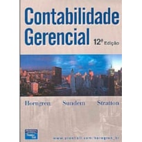 CONTABILIDADE GERENCIAL