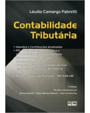 CONTABILIDADE TRIBUTÁRIA  - 12ª