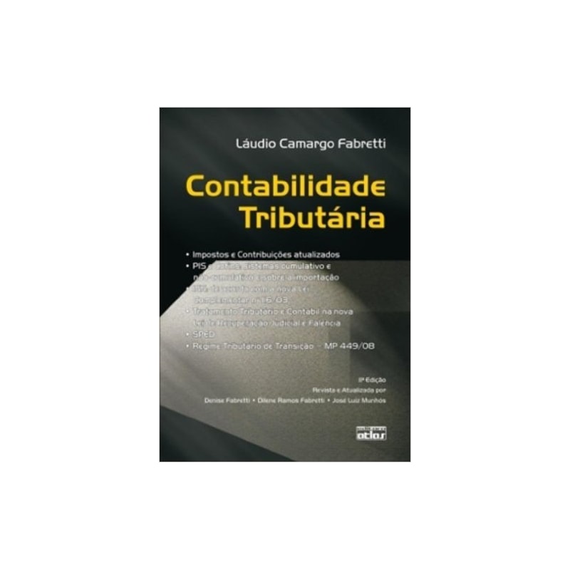 CONTABILIDADE TRIBUTÁRIA  - 12ª