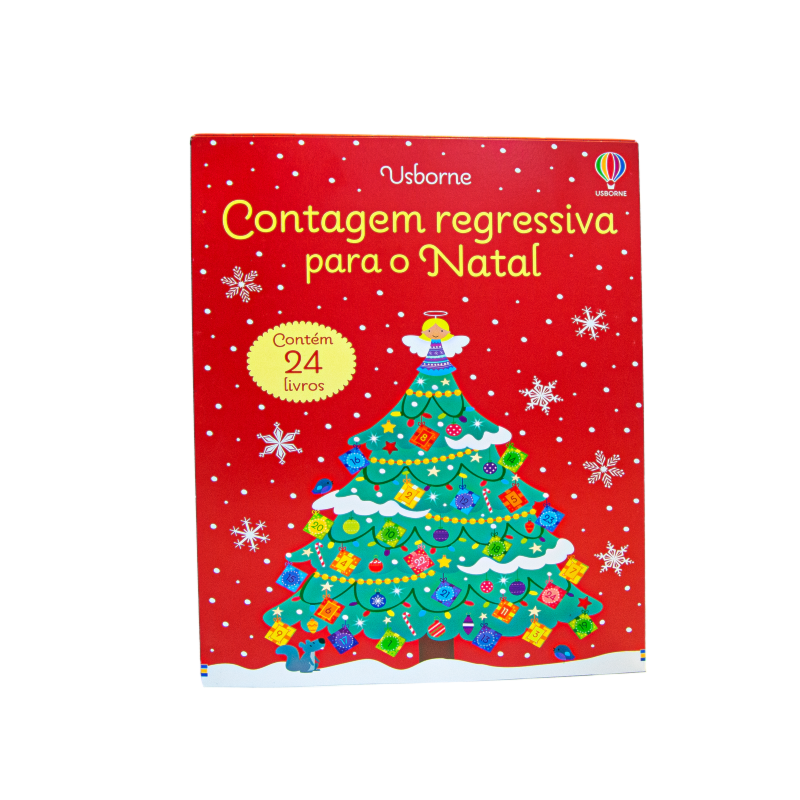 CONTAGEM REGRESSIVA PARA O NATAL: BOX COM 24 LIVROS DE 24 PÁGINAS CADA