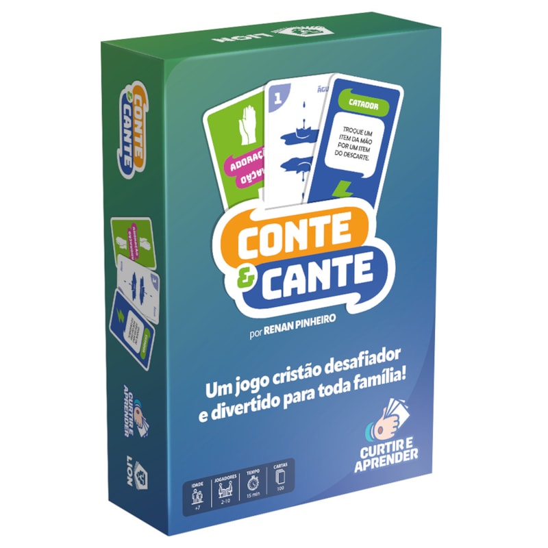 CONTE E CANTE - JOGO DE CARTAS + LIVRETO