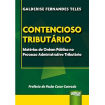 CONTENCIOSO TRIBUTÁRIO