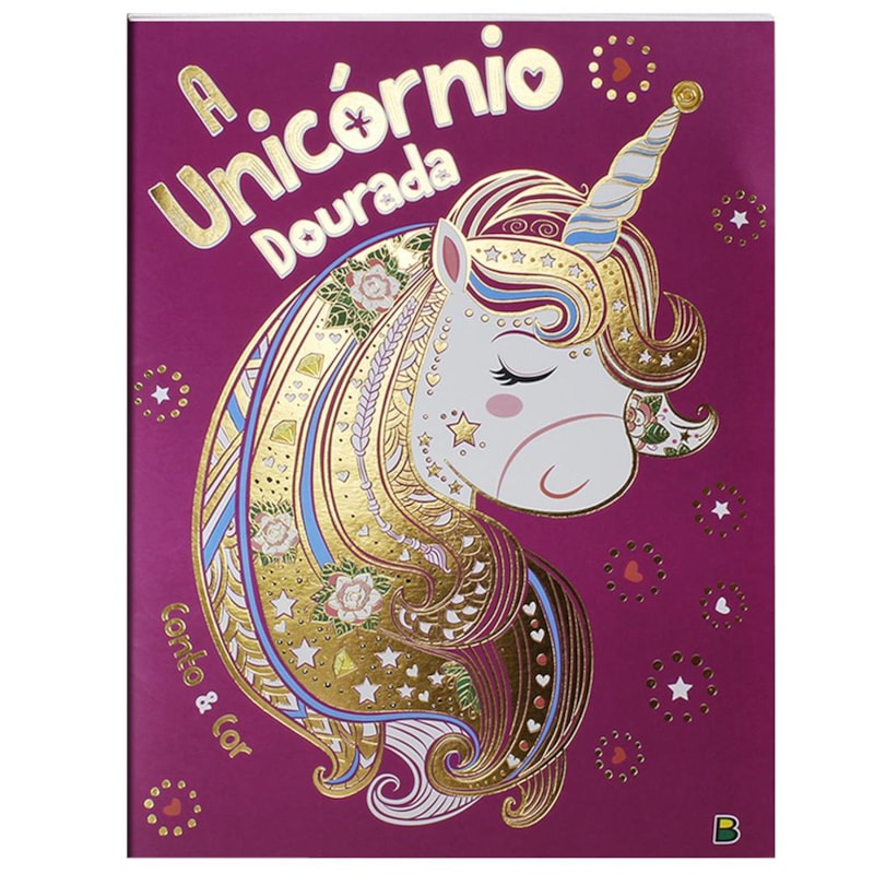 CONTO E COR: A UNICÓRNIO DOURADA