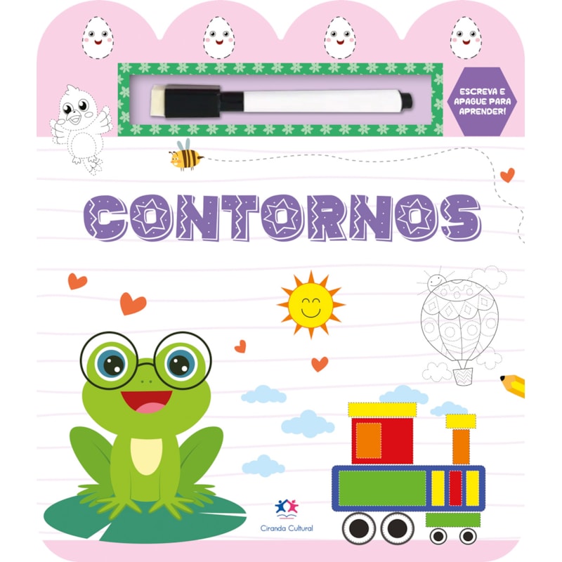 Contornos - Escreva e apague para aprender