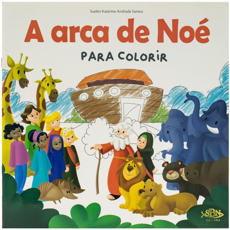 CONTOS BÍBLICOS PARA COLORIR: A ARCA DE NOÉ