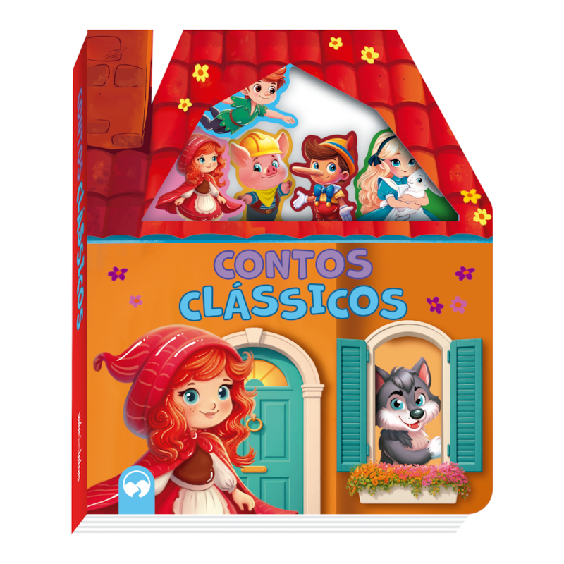 CONTOS CLÁSSICOS: LIVRO MALETA DIVERTIDA COM RECORTES ESPECIAIS