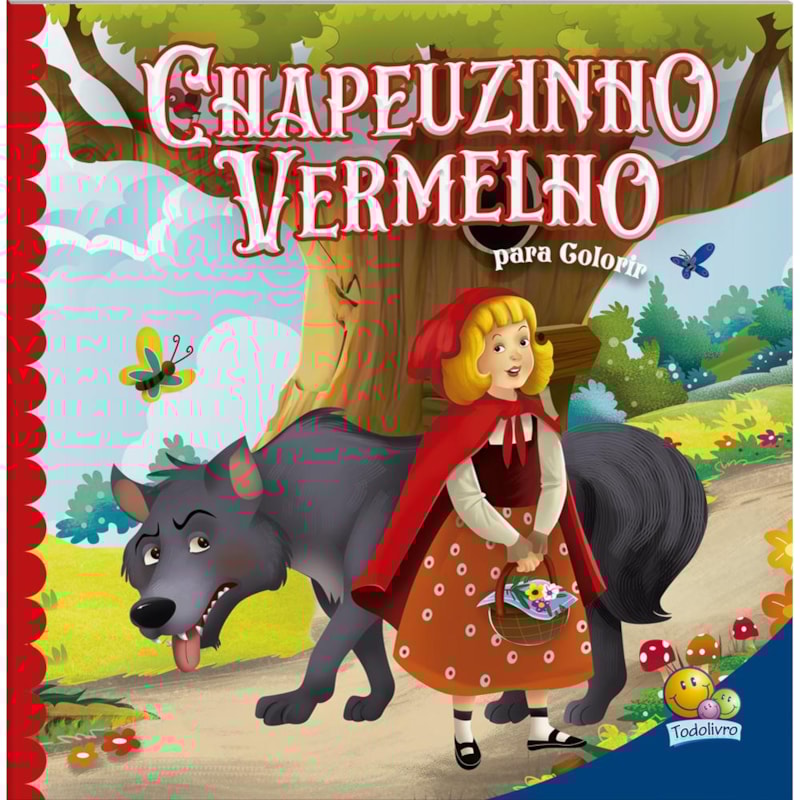 Contos Clássicos para Colorir: Chapeuzinho Vermelho