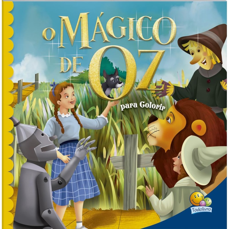 Contos Clássicos para Colorir: Mágico de Oz, O