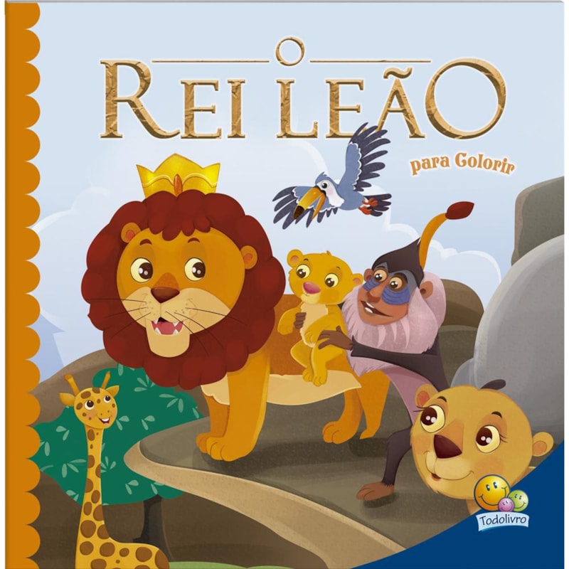 CONTOS CLÁSSICOS PARA COLORIR: REI LEÃO, O