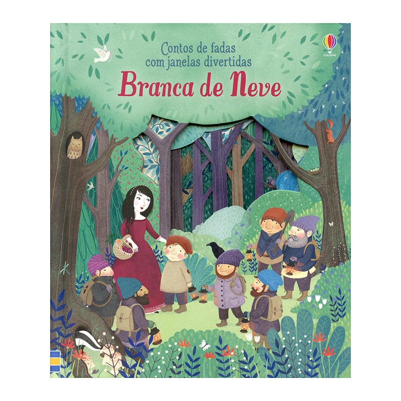 CONTOS DE FADAS COM JANELAS DIVERTIDAS : BRANCA DE NEVE