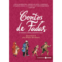 CONTOS DE FADAS: EDIÇÃO BOLSO DE LUXO (CLÁSSICOS ZAHAR): BRANCA DE NEVE, CINDERELA, JOÃO E MARIA, RAPUNZEL, O GATO DE BOTAS, O PATINHO FEIO, A PEQUENA SEREIA