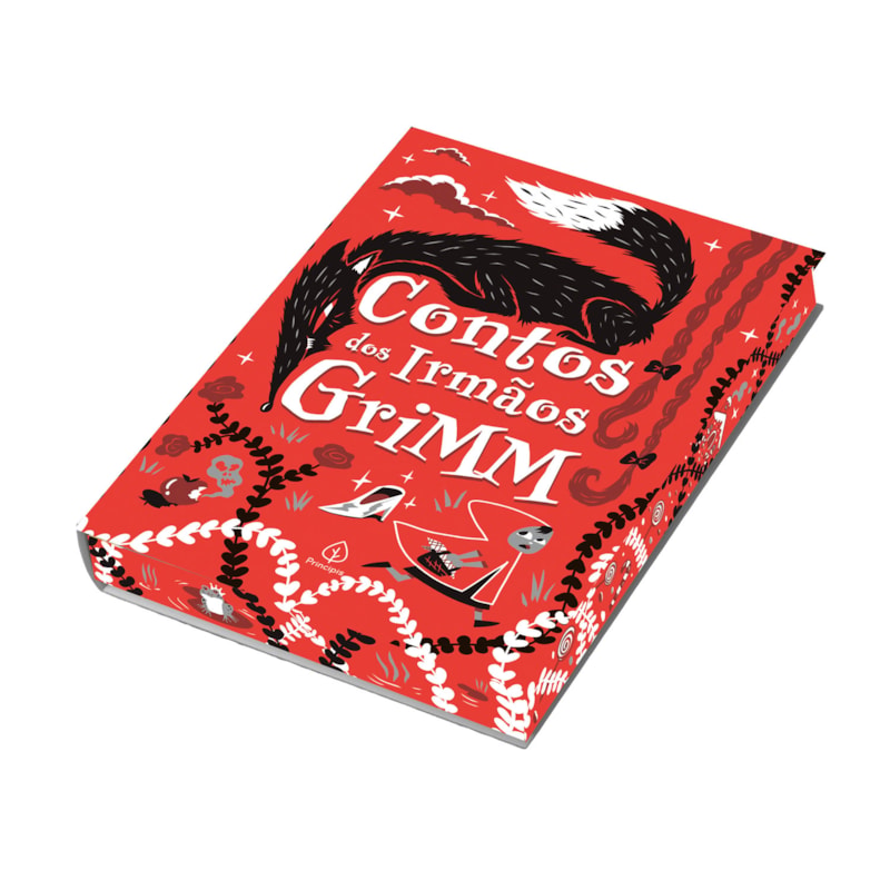 CONTOS DOS IRMÃOS GRIMM - EDIÇÃO SUPER LUXO COM PINTURA TRILATERAL - EDIÇÃO COLECIONÁVEL