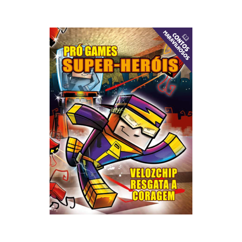 CONTOS MARAVILHOSOS - MINECRAFT SUPER-HEROIS