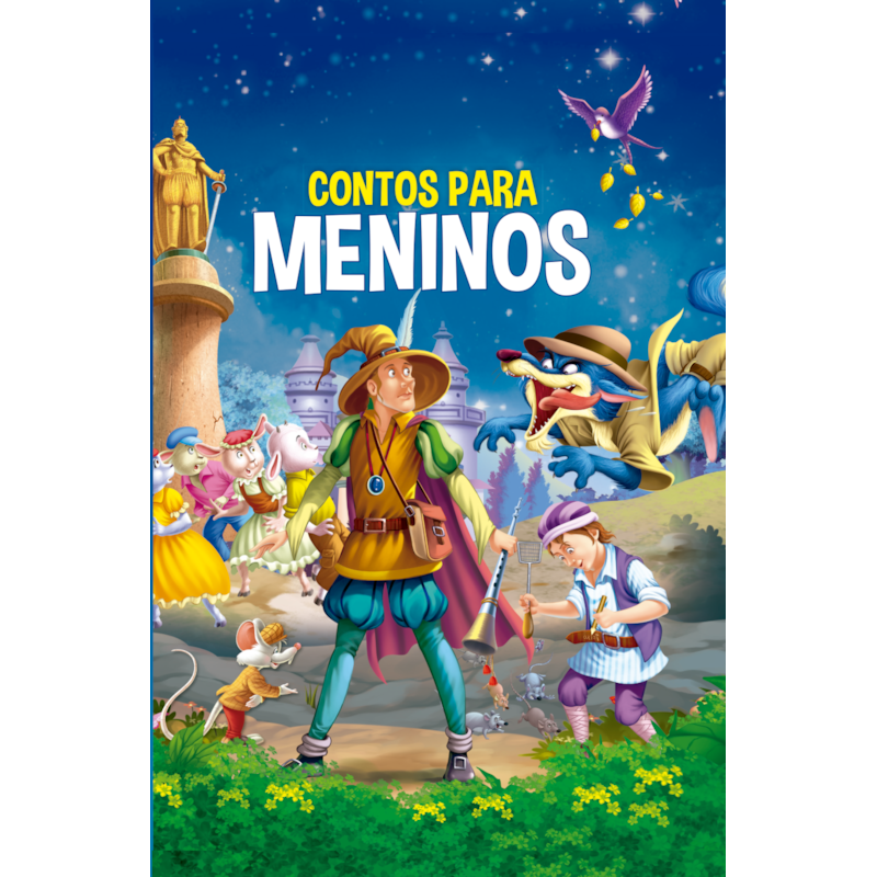 CONTOS PARA MENINOS - CAPA ALMOFADADA