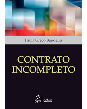 CONTRATO INCOMPLETO - 1ª EDIÇÃO 2015