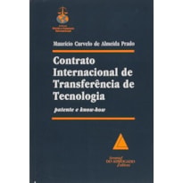 CONTRATO INTERNACIONAL DE TRANSFERÊNCIA DE TECNOLOGIA