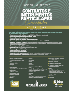 Contratos e instrumentos particulares comentados 8ª edição 2026