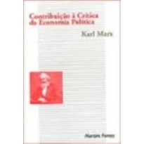 CONTRIBUICAO A CRITICA DA ECONOMIA POLITICA - COL. CLASSICOS - 2