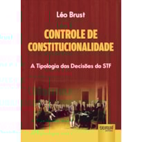 CONTROLE DE CONSTITUCIONALIDADE - A TIPOLOGIA DAS DECISÕES DO STF CONTROLE DE CONSTITUCIONALIDADE - A TIPOLOGIA DAS DECISÕES DO STF