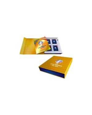 COPA AMERICA 2024 - BOX - ALBUM CD + 50 ENVELOPES