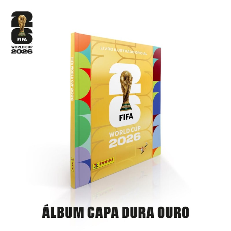 Copa do Mundo 2026 - Álbum Capa Dura - Ouro