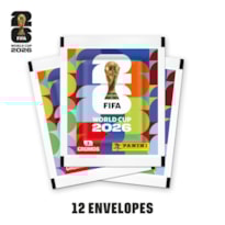 COPA DO MUNDO 2026 - BLISTER CARTELA + 12 ENVELOPES