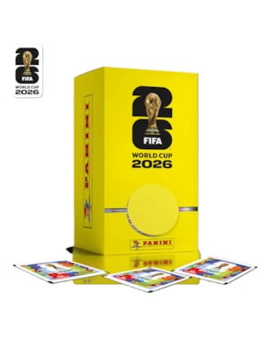 Copa do Mundo 2026 - Dispenser Com 100 Envelopes
