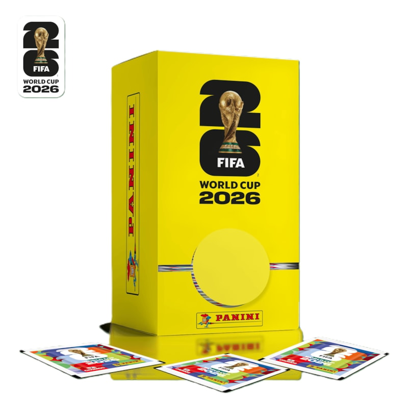 Copa do Mundo 2026 - Dispenser Com 100 Envelopes