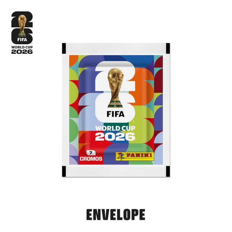 Copa do Mundo 2026 - Envelopes Com 7 Figurinhas