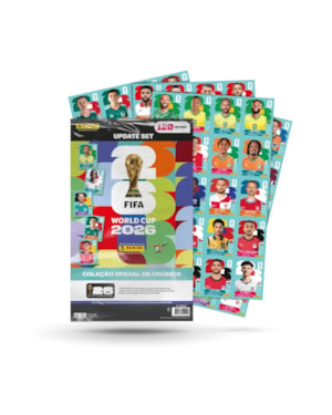 COPA DO MUNDO 2026 - KIT DE ATUALIZAÇÃO - 120 FIGURINHAS