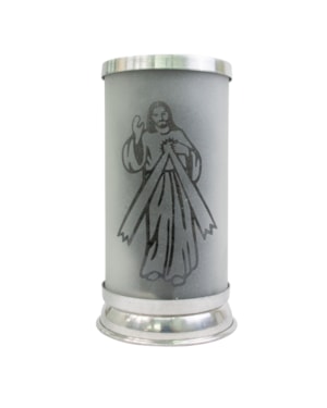 COPO PARA VELA FOSCO VAZADO JESUS MISERICORDIOSO