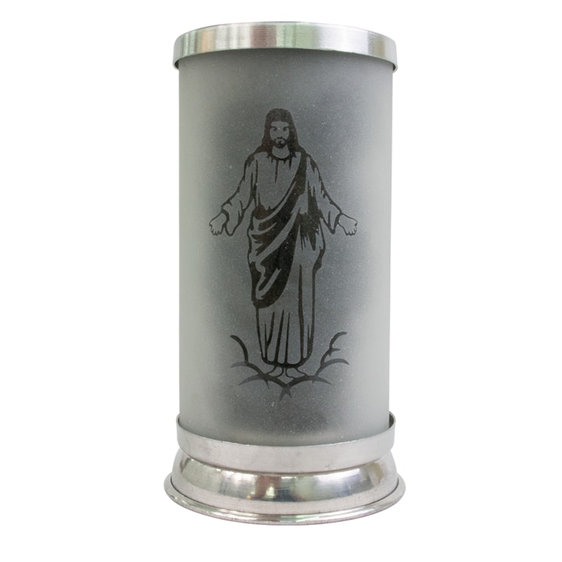 COPO PARA VELA FOSCO VAZADO JESUS NAS NUVENS