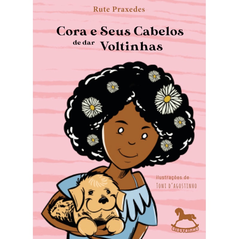 Cora e seus cabelos de dar voltinhas