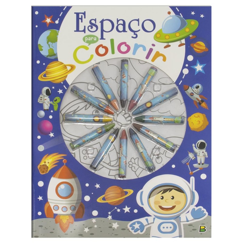 CORES EM AÇÃO! ESPAÇO PARA COLORIR