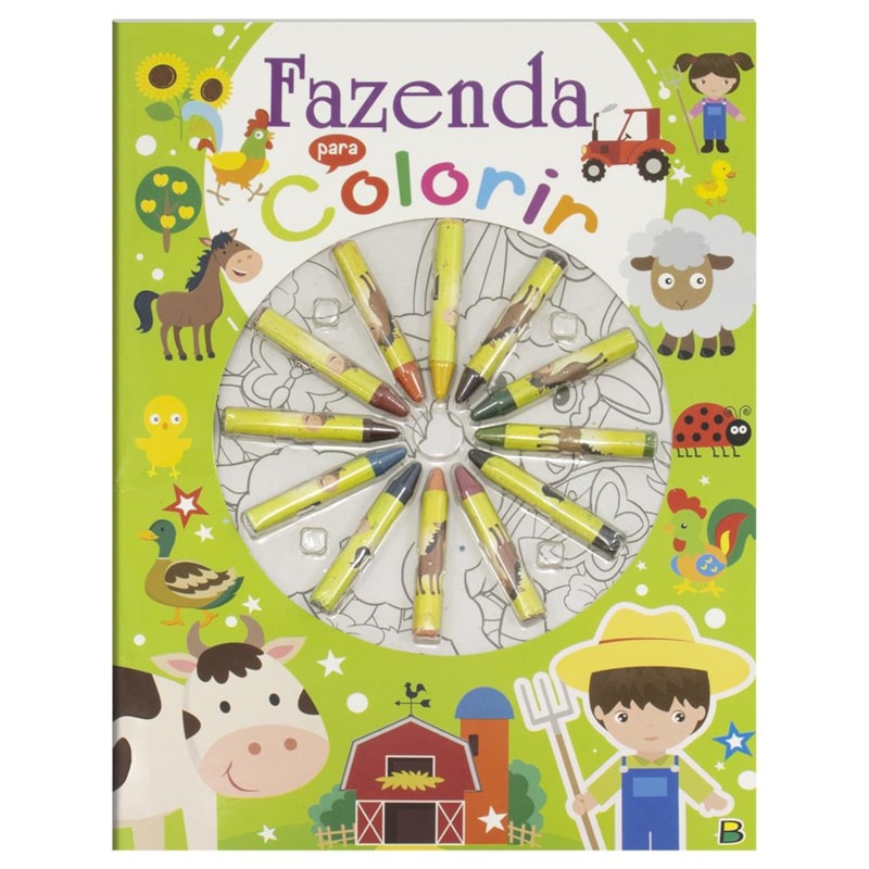 CORES EM AÇÃO! FAZENDA PARA COLORIR
