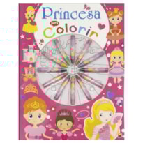 CORES EM AÇÃO! PRINCESA PARA COLORIR